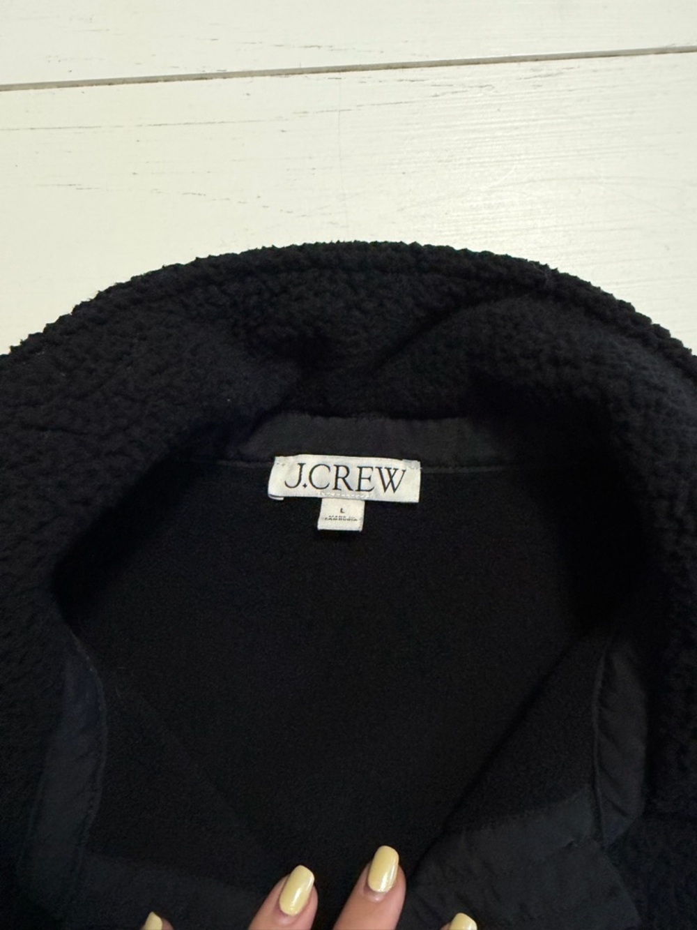 J. Crew Teddy Sherpa Jacket - Picture 4 of 4